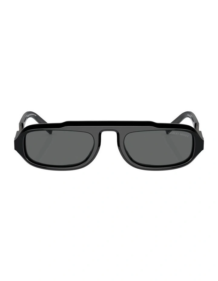 AR8203 Acetate Sunglasses in Black image 2
