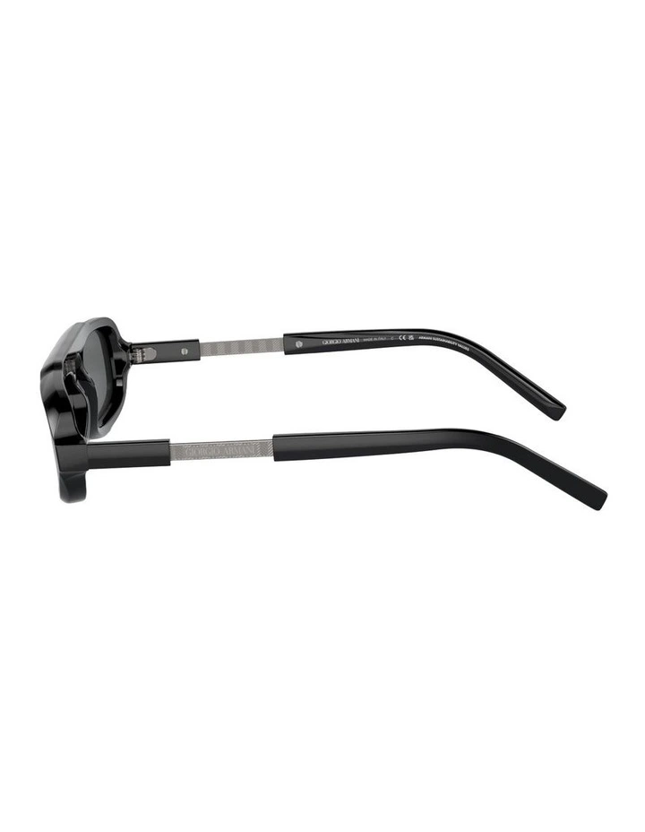 AR8203 Acetate Sunglasses in Black image 3