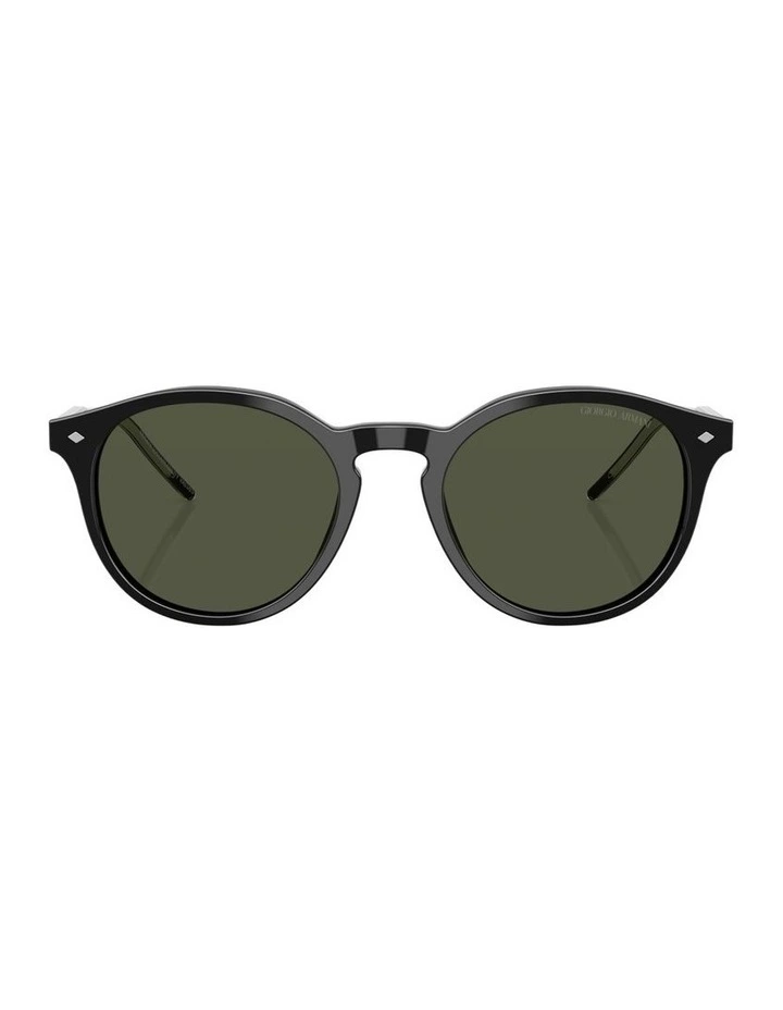 Acetate Sunglasses in Black image 2