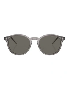Acetate Sunglasses in Grey
