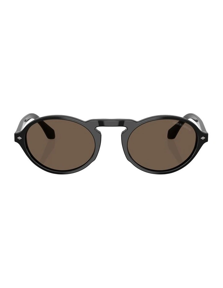 Acetate Sunglasses in Black image 1