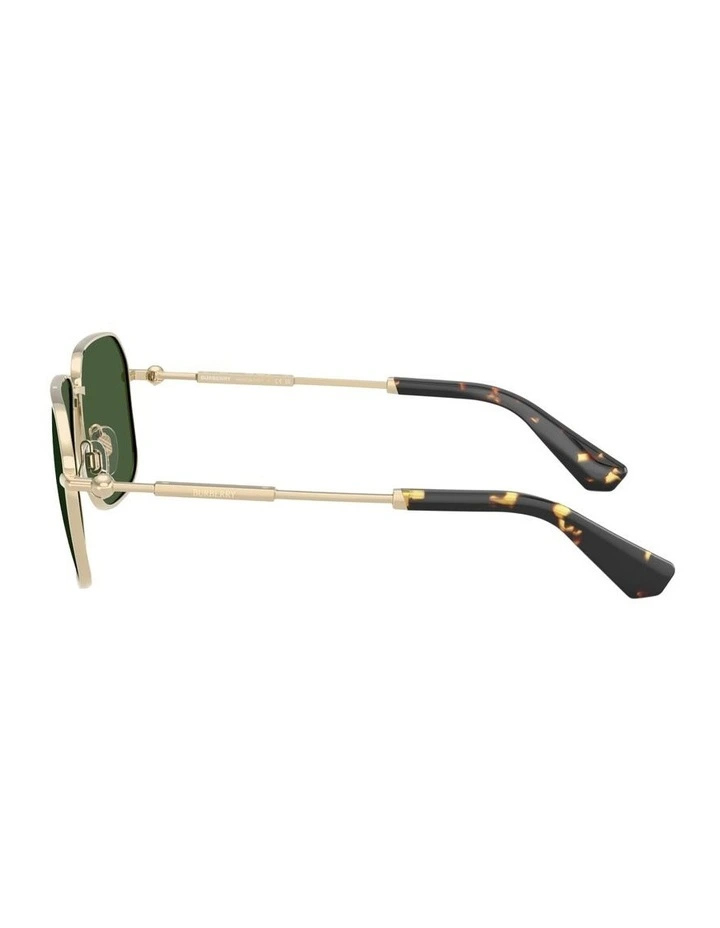 Metal Sunglasses in Gold image 2