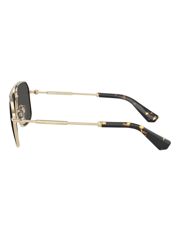 Burberry Metal Sunglasses in Gold image 1