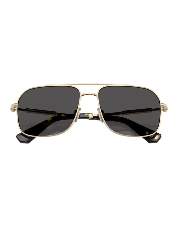 Burberry Metal Sunglasses in Gold image 2