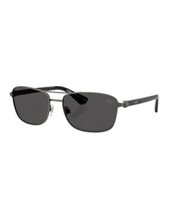 Metal Sunglasses in Grey