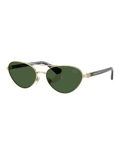 Metal Sunglasses in Gold