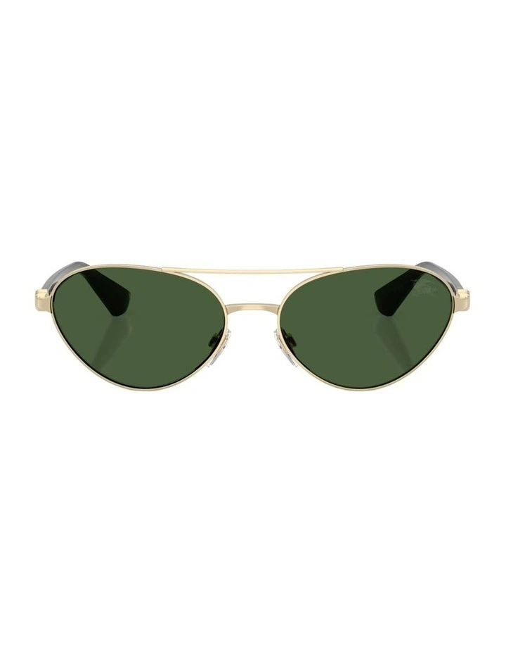Metal Sunglasses in Gold image 2