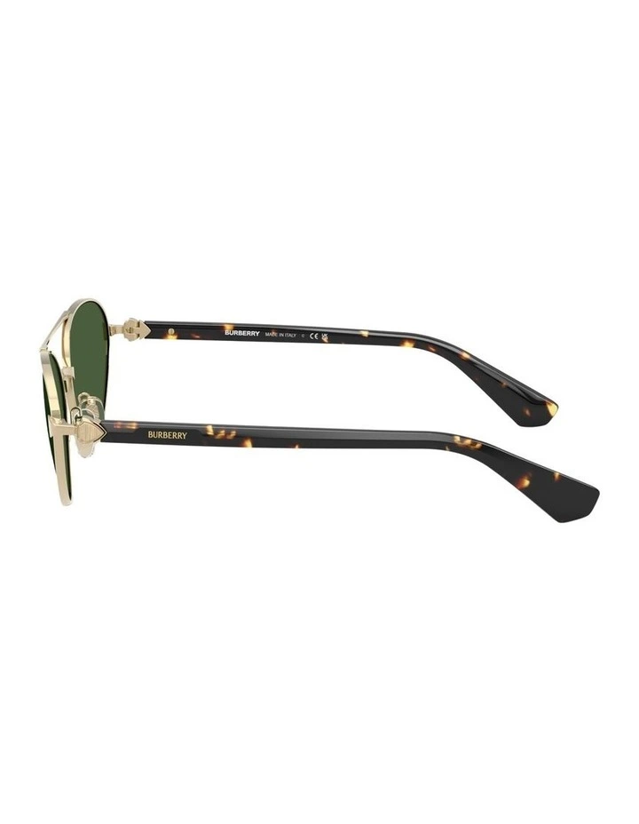 Metal Sunglasses in Gold image 3
