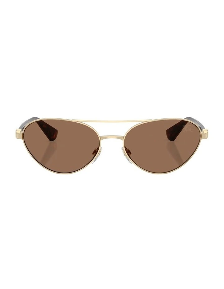 Metal Sunglasses in Gold image 1