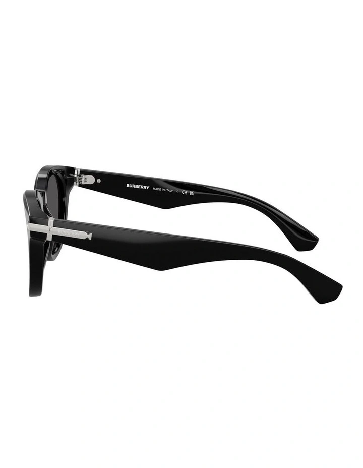 Acetate Sunglasses in Black image 2