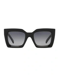 Acetate Sunglasses in Black CL40130I