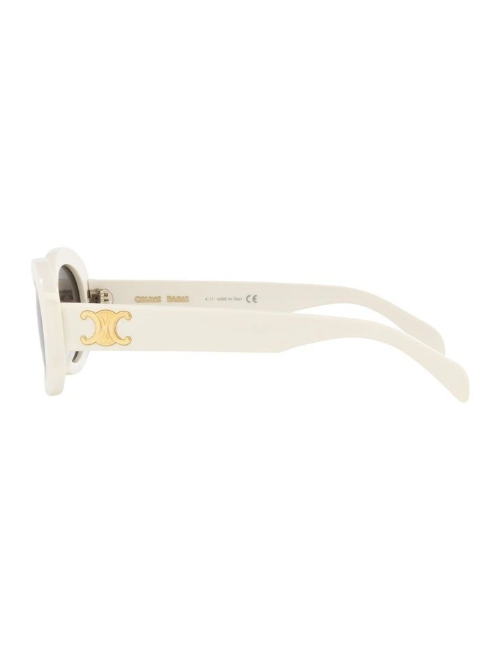 Acetate Sunglasses in Beige CL40194U image 3