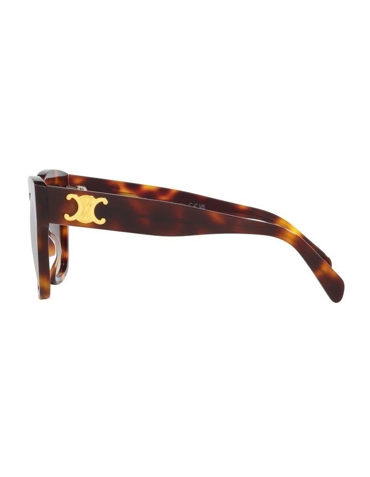 Triomphe Acetate Sunglasses in Tortoise image 2