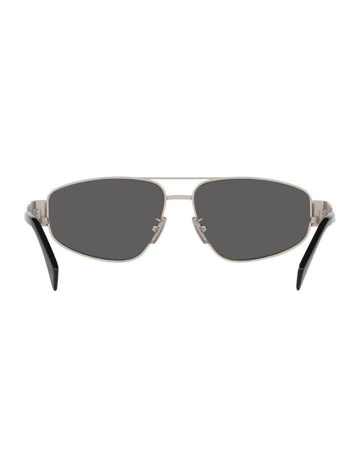 Metal Triomphe Metal Sunglasses in Grey CL40281U image 2