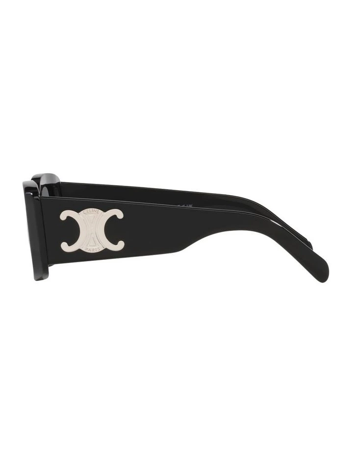 Triomphe Acetate Sunglasses in Black CL40282U image 2