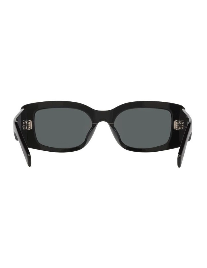 Triomphe Acetate Sunglasses in Black CL40282U image 3