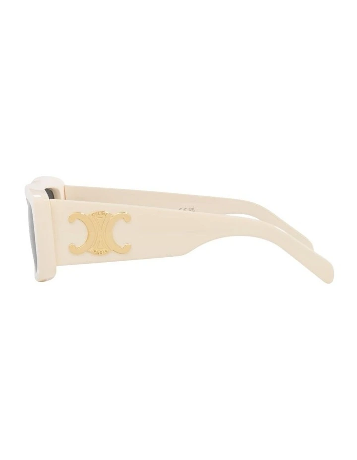 Triomphe Acetate Sunglasses in Beige CL40282U image 2