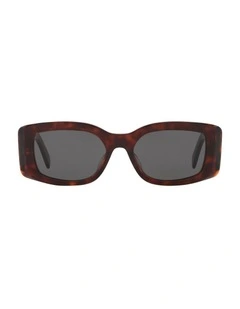 Triomphe Acetate Sunglasses in Tortoise CL40282U