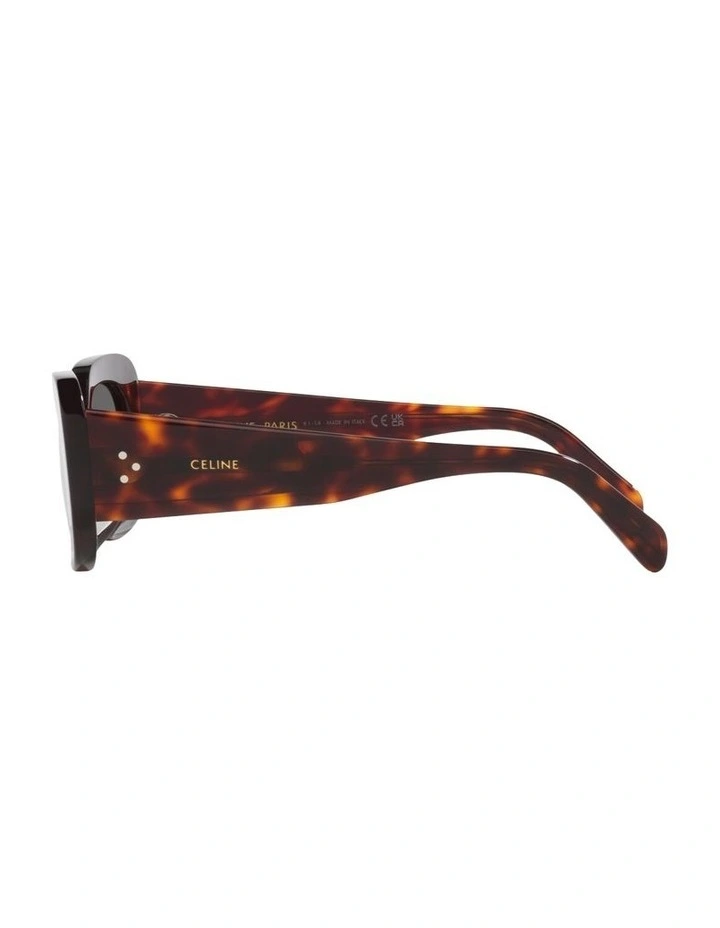 Bold 3 Dots Acetate Sunglasses in Tortoise CL40287U image 2