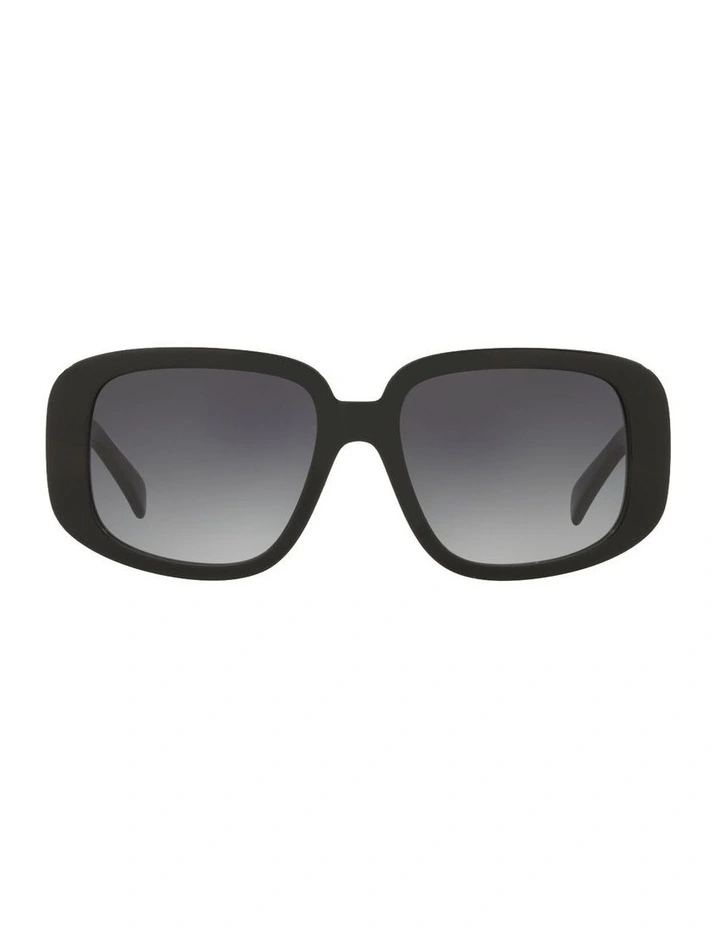 Acetate Polarised Sunglasses in Black CL40299U image 1