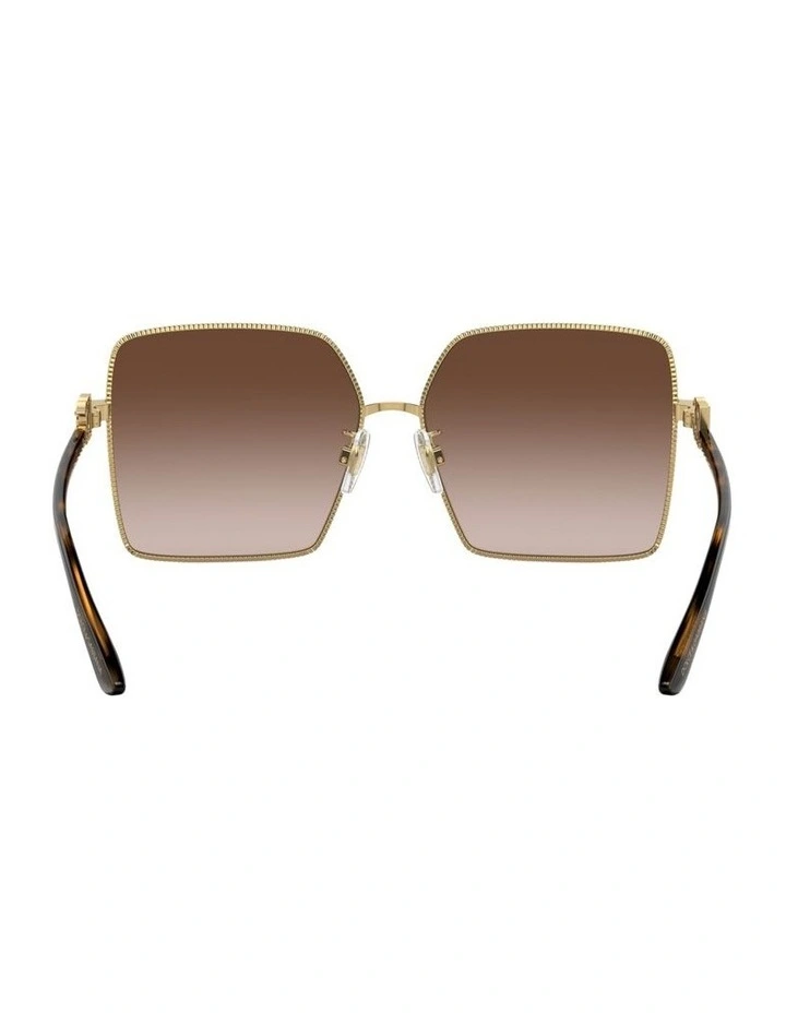 Metal Sunglasses in Gold image 3