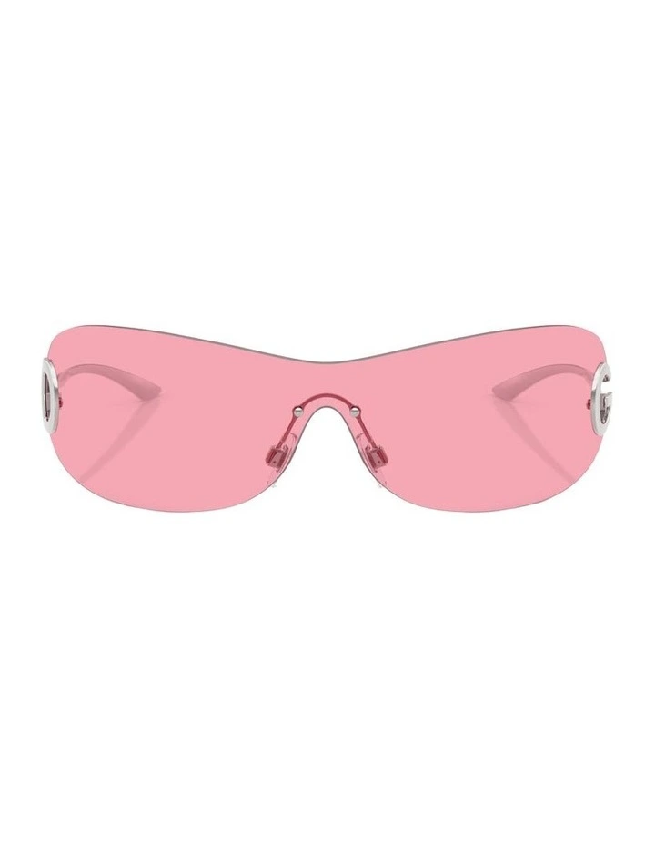 Metal Sunglasses in Silver image 2