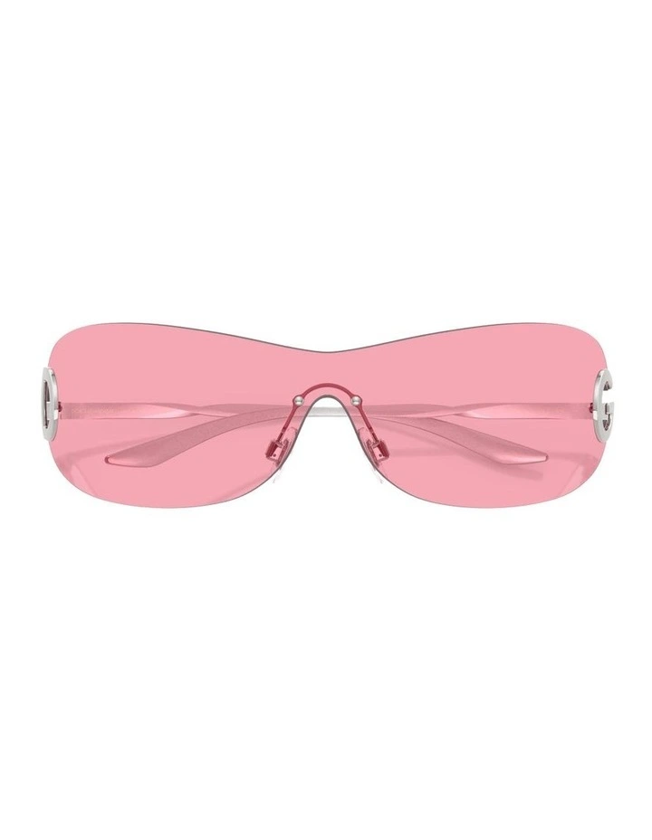 Metal Sunglasses in Silver image 4
