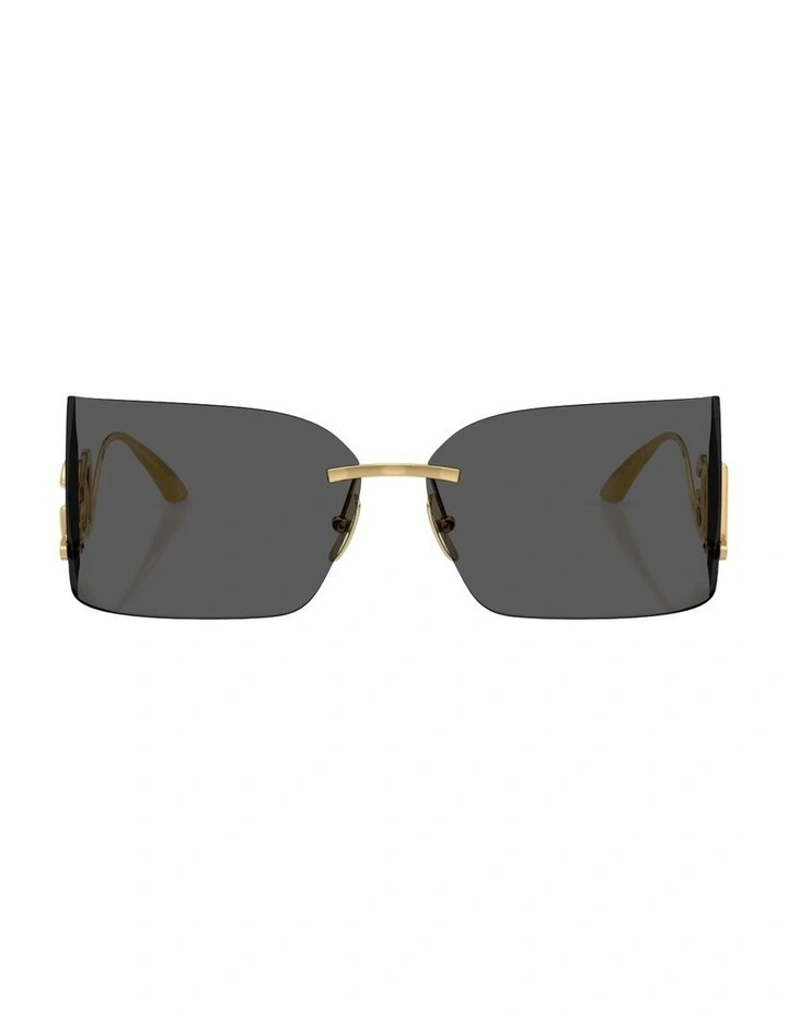 Metal Sunglasses in Gold image 1