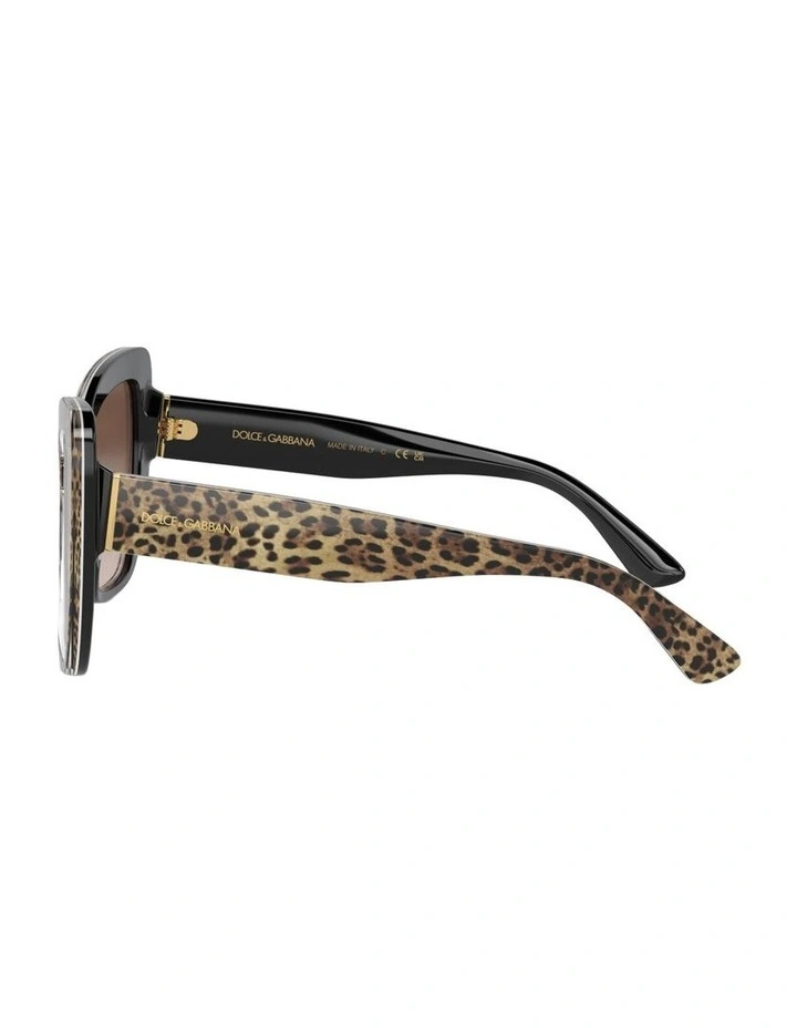 Acetate Sunglasses in Black image 2
