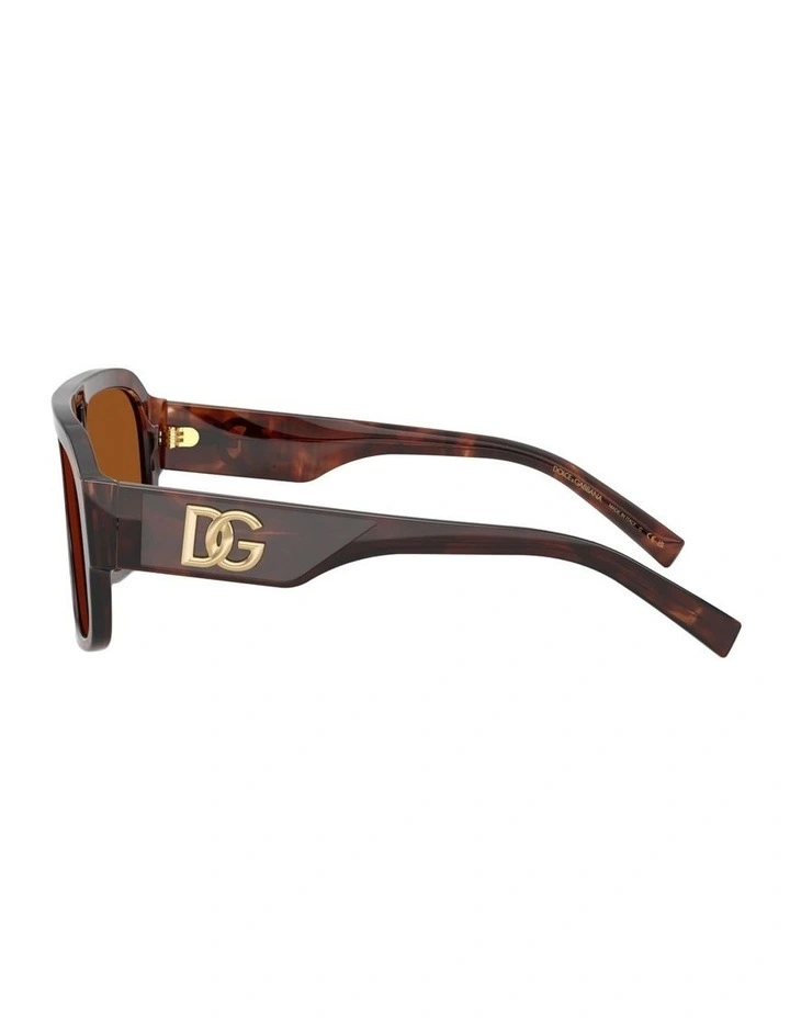 Acetate Sunglasses in Red image 2