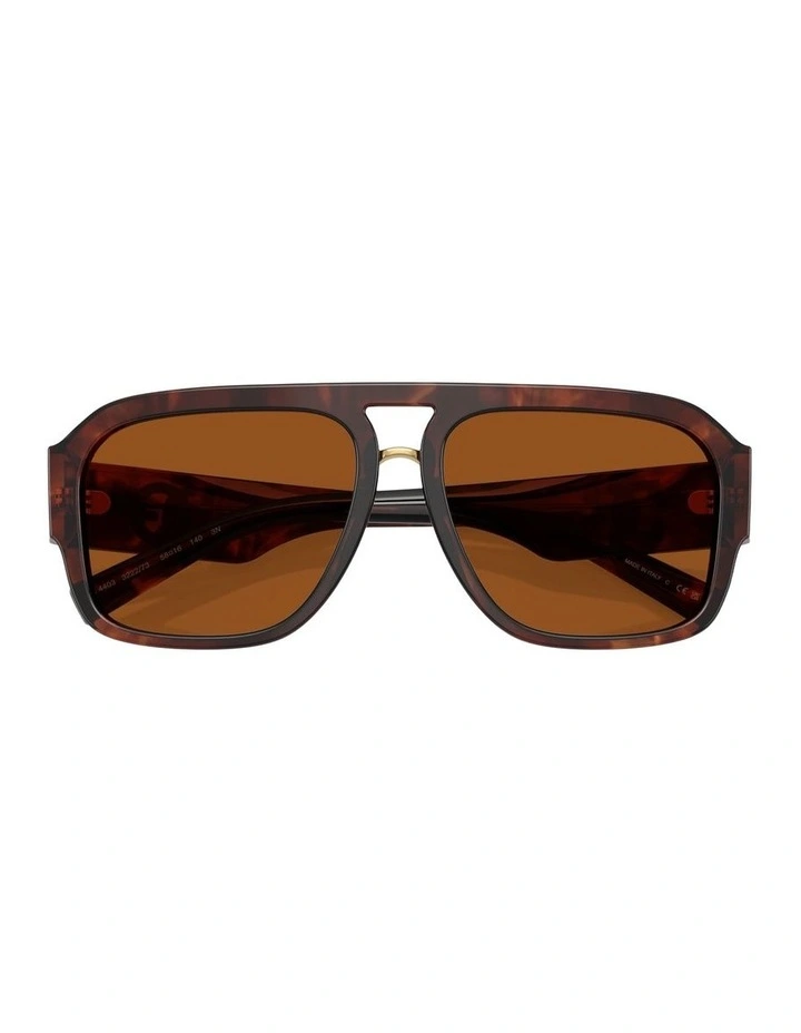 Acetate Sunglasses in Red image 3