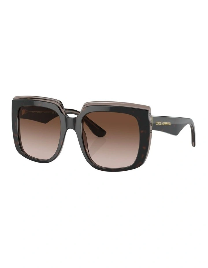 Acetate Sunglasses in Tortoise DG4414F image 1