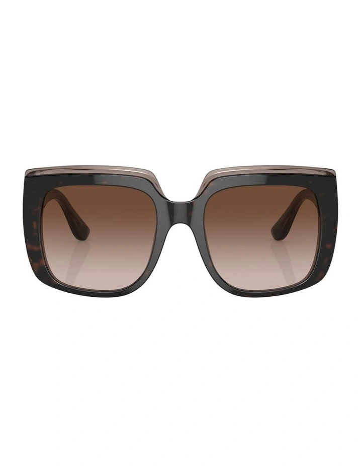 Acetate Sunglasses in Tortoise DG4414F image 2
