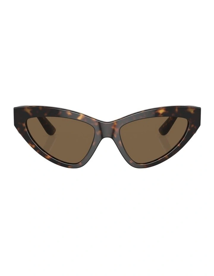 Acetate Sunglasses in Tortoise DG4439 image 2