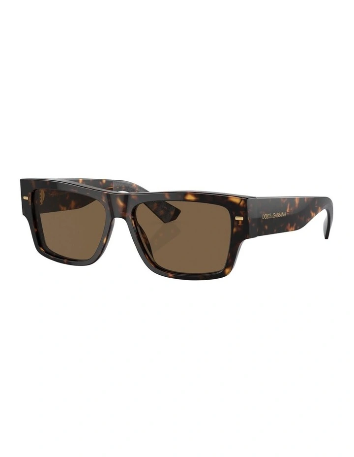 Acetate Sunglasses in Tortoise DG4451F image 1