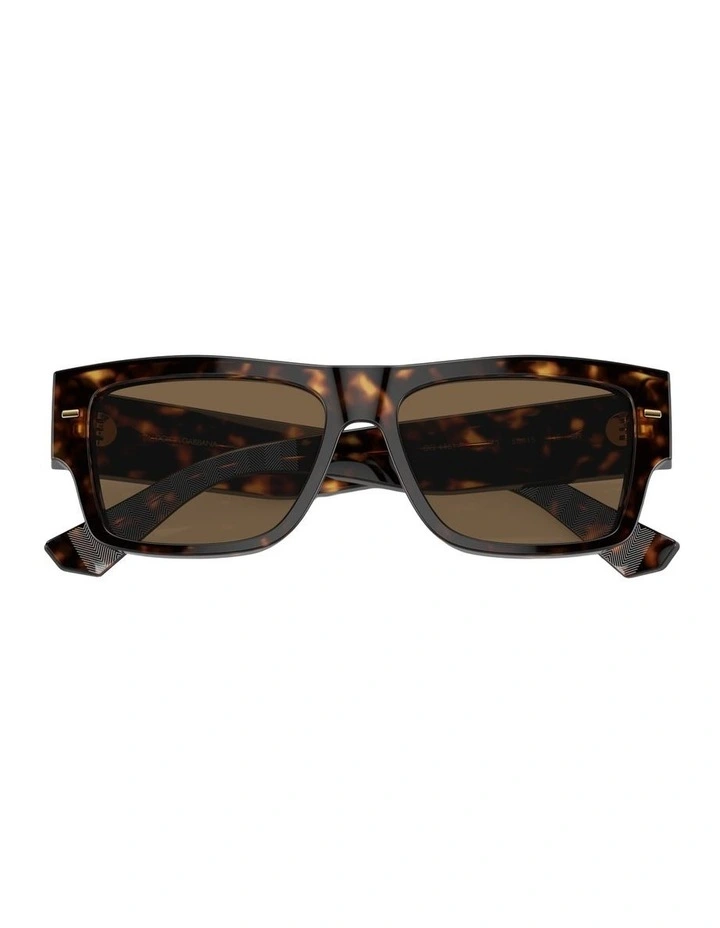 Acetate Sunglasses in Tortoise DG4451F image 4