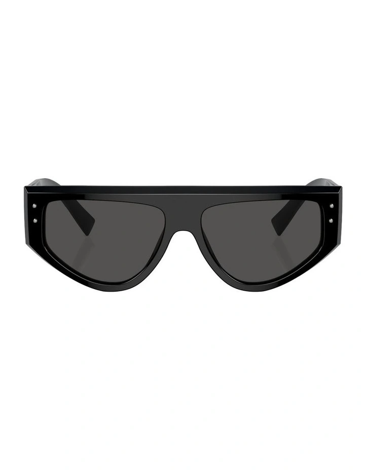 Acetate Sunglasses in Black image 1