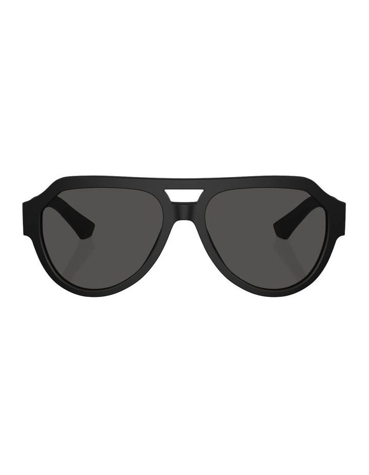 Acetate Sunglasses in Black image 2