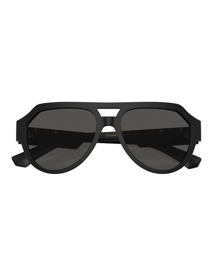 Acetate Sunglasses in Black image 4