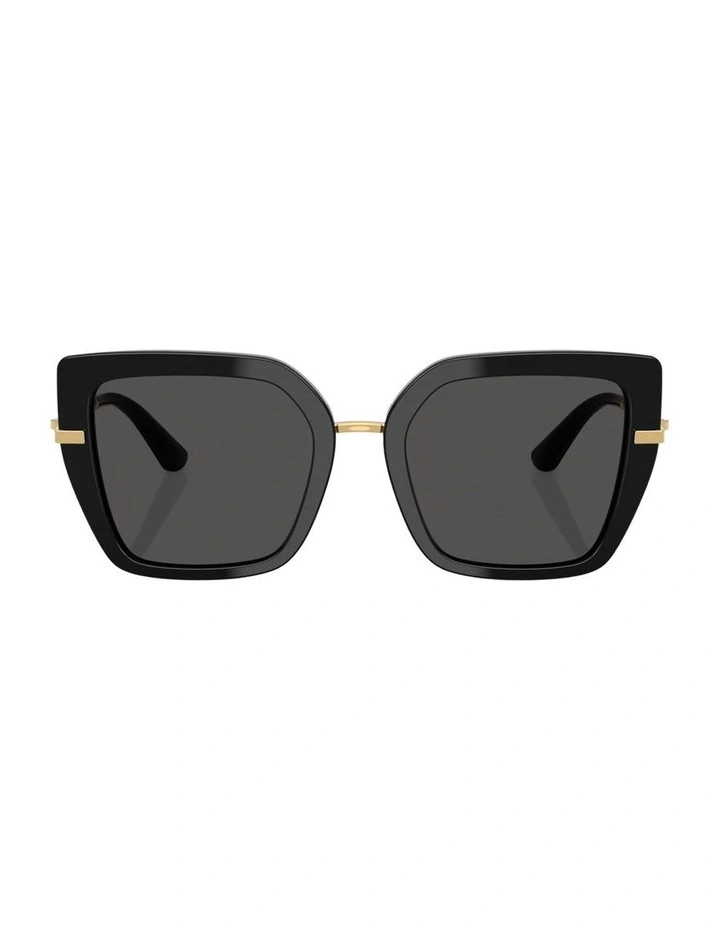 Acetate Sunglasses in Black image 1