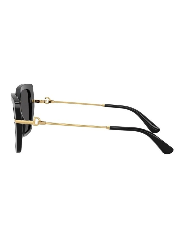 Acetate Sunglasses in Black image 2