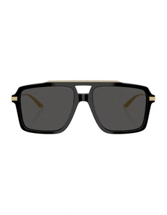 Acetate Sunglasses in Black