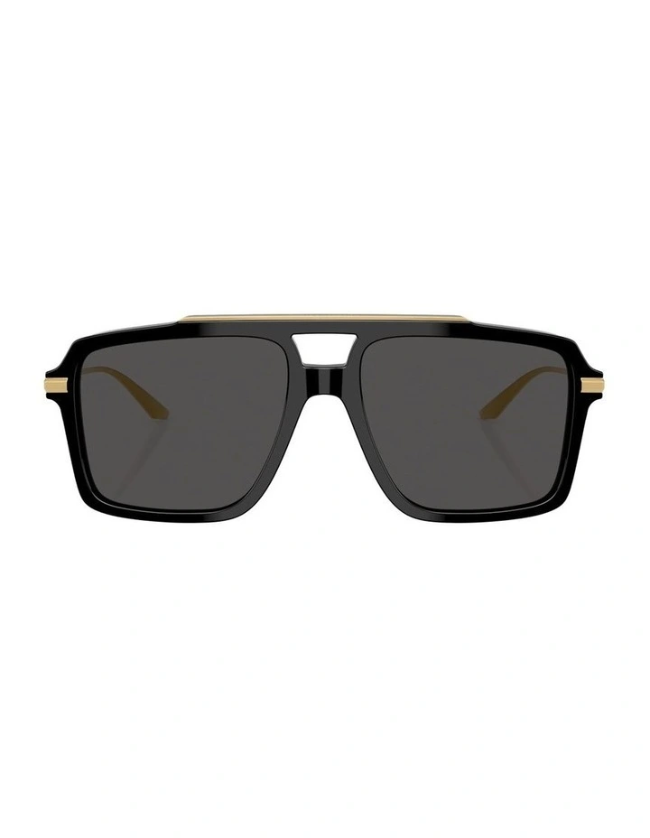 Acetate Sunglasses in Black image 1