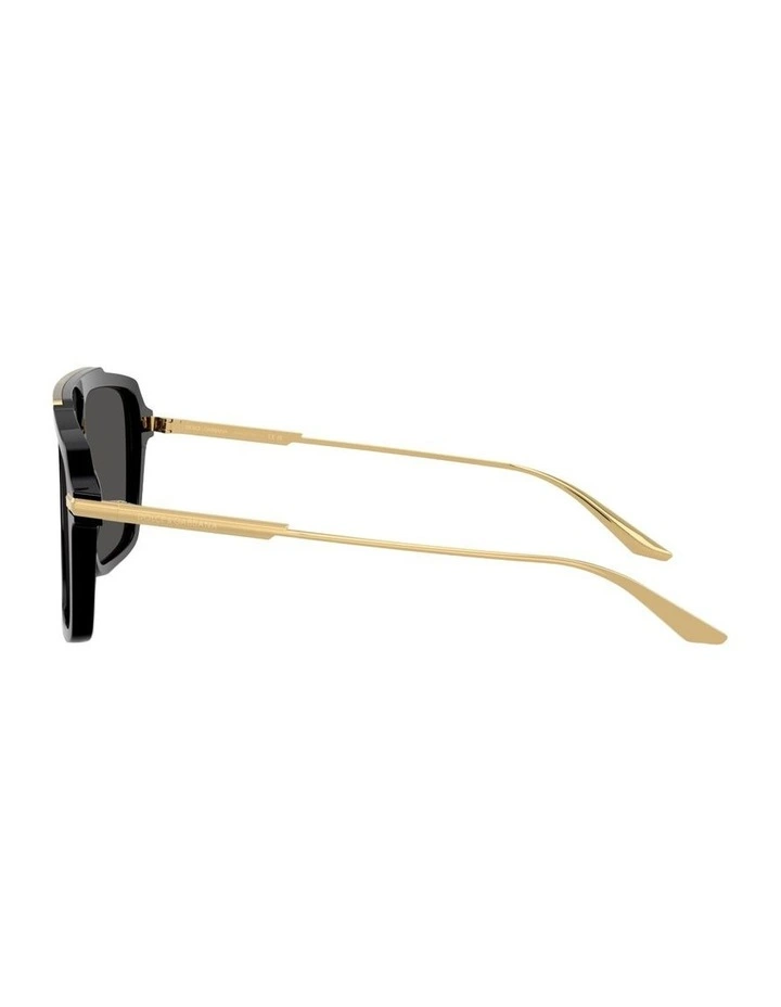 Acetate Sunglasses in Black image 2