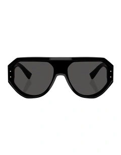 Acetate Sunglasses in Black