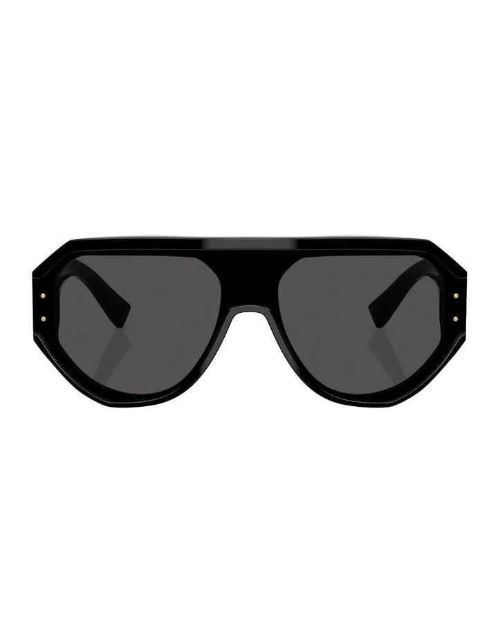 Acetate Sunglasses in Black image 1