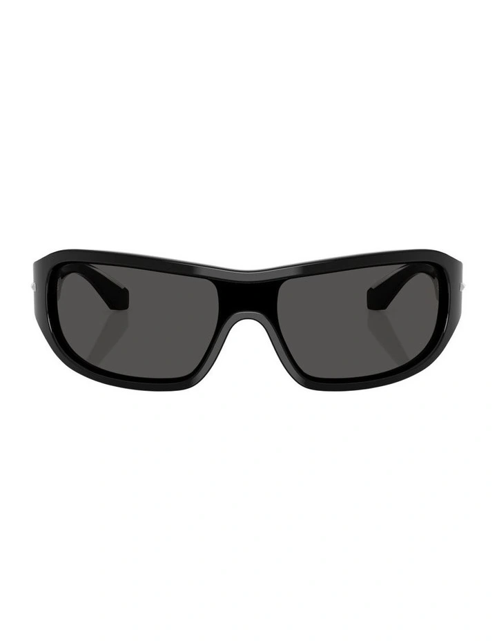 Acetate Sunglasses in Black image 1