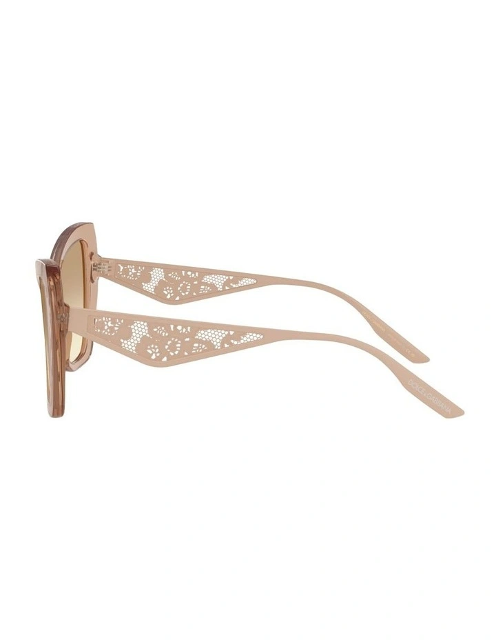 Acetate Sunglasses in Brown image 2