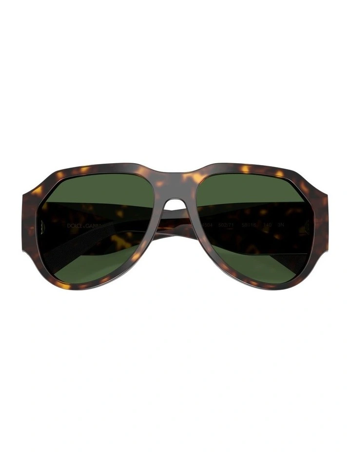 Acetate Sunglasses in Tortoise image 3