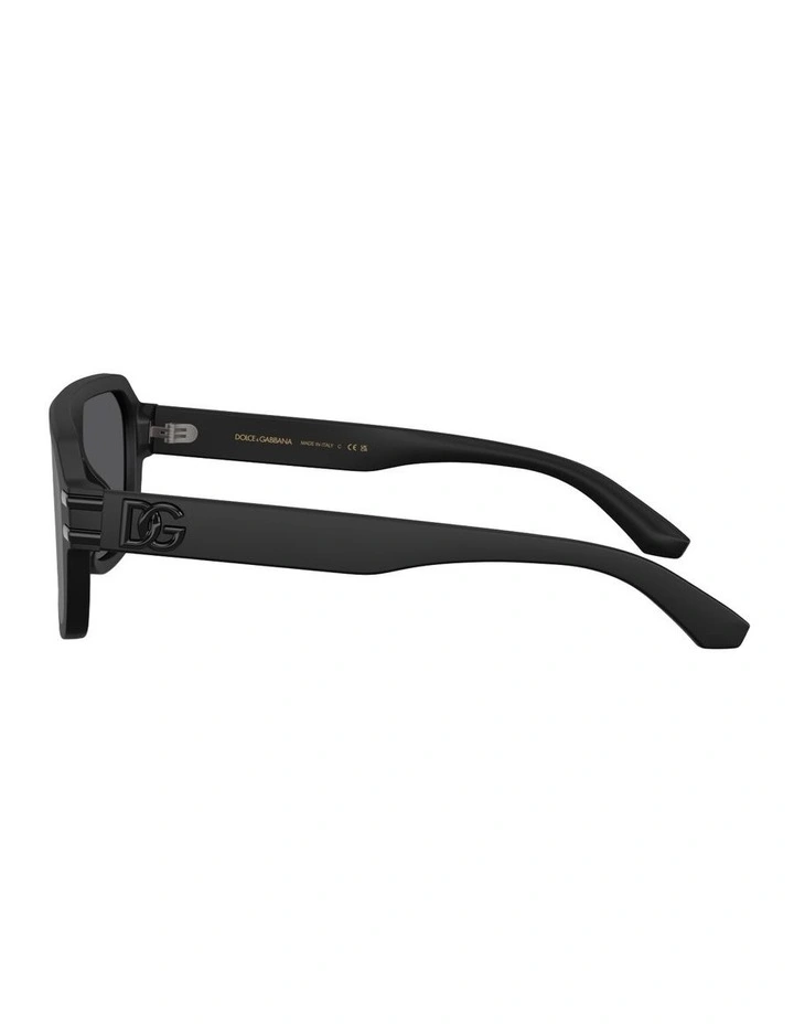 Acetate Sunglasses in Black image 2